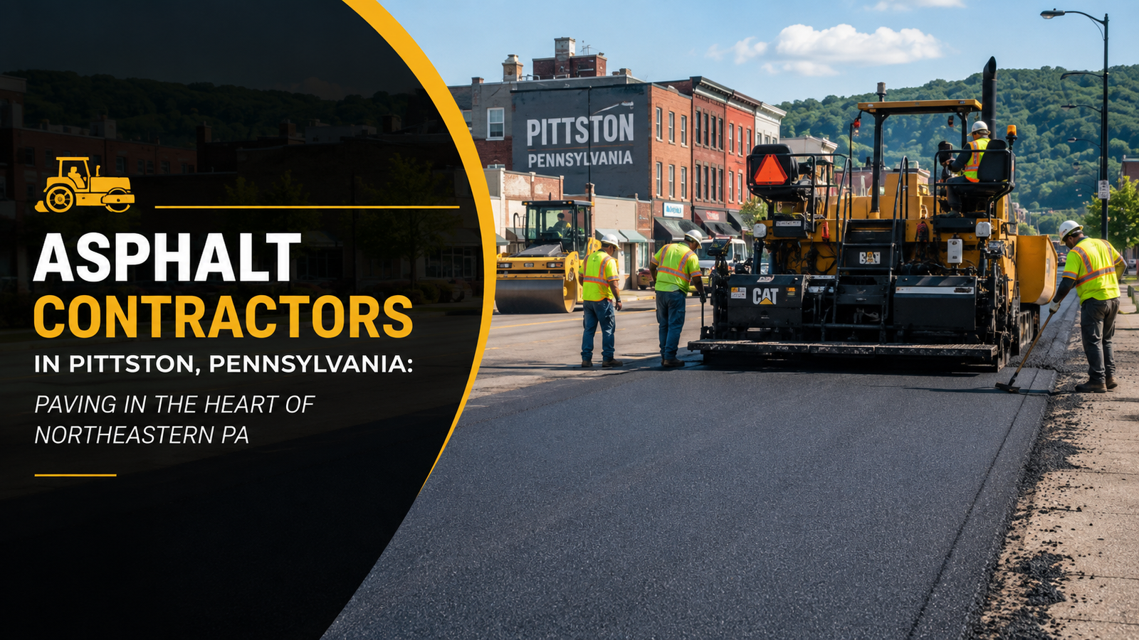 Asphalt Contractors in Pittston, Pennsylvania: Paving in the Heart of Northeastern PA